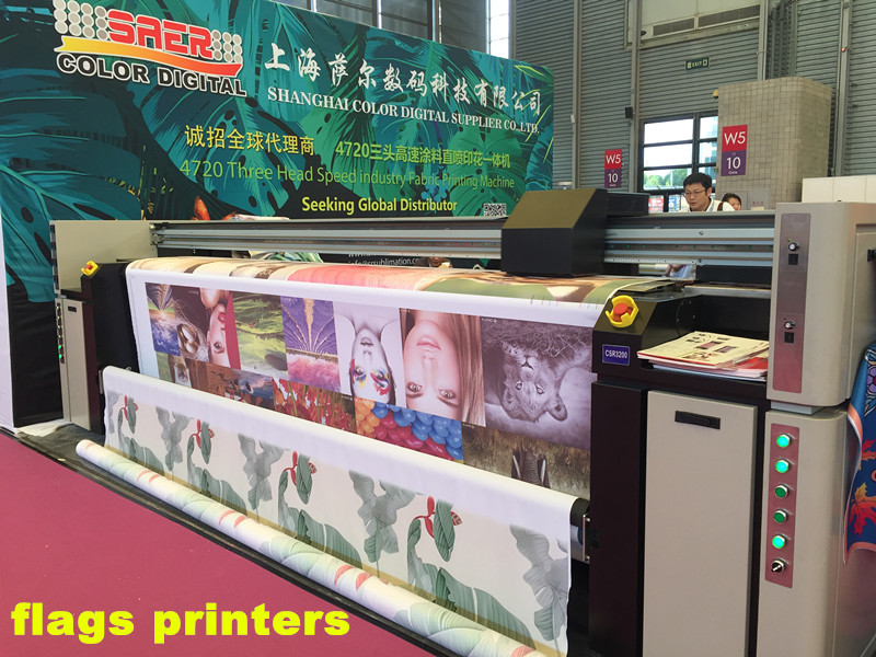 Stable Epson Sublimation Printer Roll To Roll Directly Print For Polyester Fabric