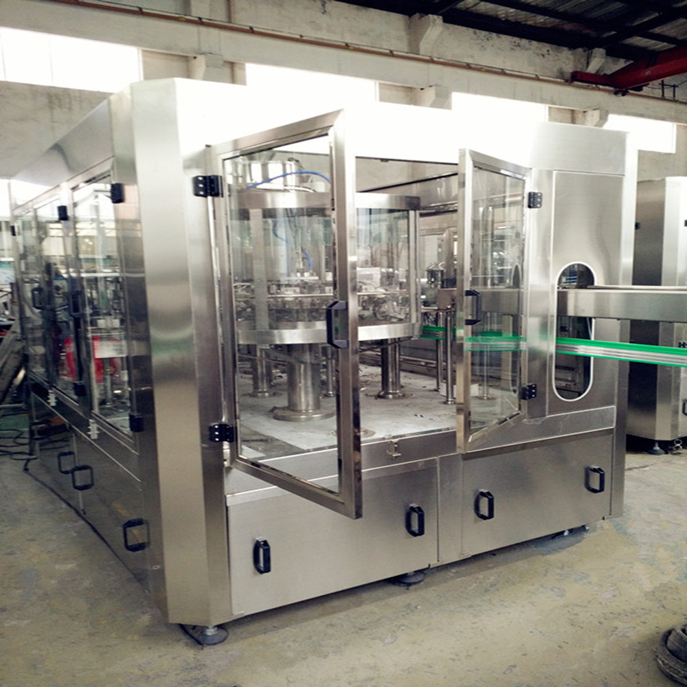 4000bph Water bottling equipment for Glass Bottle , water bottling machines