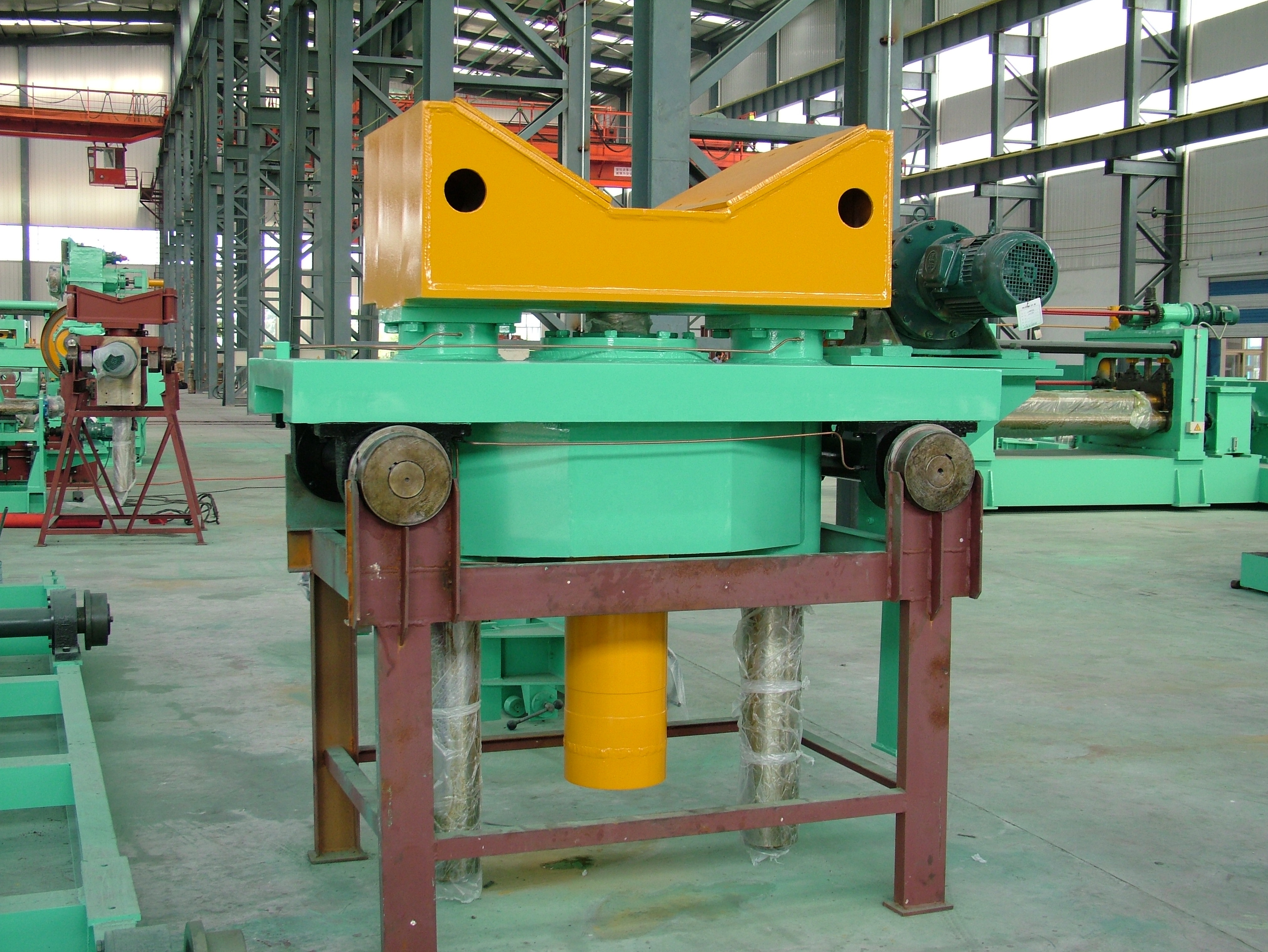 110KW Rated Power 1200X800X660 Coil Loading Car for Smooth Material Handling