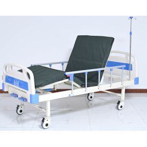3 Invisible Crank Hospital Nursing Bed Manual ABS 3 Function 200KG Load CE