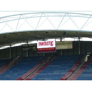 China Stadiums Perimeter Led Display Screen P10 SMD 3in1 Iron on sale