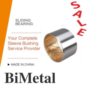 Engineering / Bimetal Bushings / Material Cupb10sn10 & Cusn6zn6pb3 Track Roller