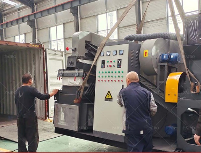 50-80kg Scrap Copper Wire Crusher Recycling Machines For Small Capacity Cable Granulator
