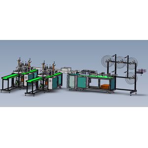 China Duable Ultrasonic Blank Face Mask Making Machine Alumium Alloy Frame on sale