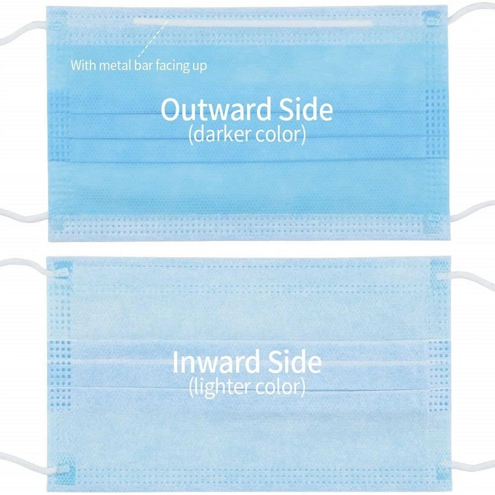3 Ply Face Mask Disposable Face Mask Non Woven Face Mask Safety Face Mask