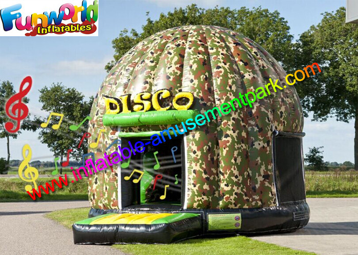 0.55mm PVC Tarpaulin Inflatable Army Disco Inflatable Disco Dome Fun