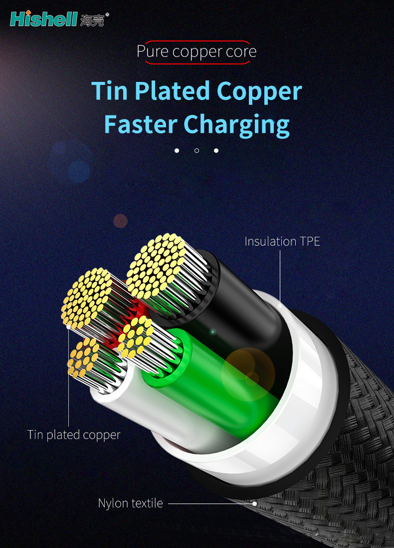 Ultraportable Cell Phone Charger Cord Magnetic Antiwear Multipurpose