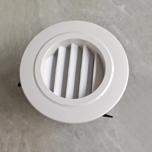 Quality OEM Snap On Round Ac Vent Covers In Standard Color Weather Resistant And Easy To Install And Clean Circle Vent Cover for sale