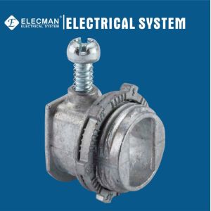 China Electrical Zinc BX To Conduit Connector Set Screw Cables To Box Type on sale