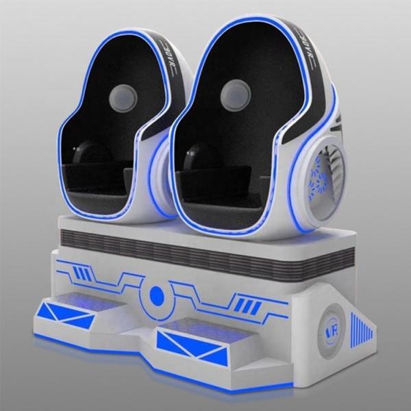 Quality Dreamland Popular 9d vr game machine 2 players 9d egg cinema vr chair for VR theme park for sale