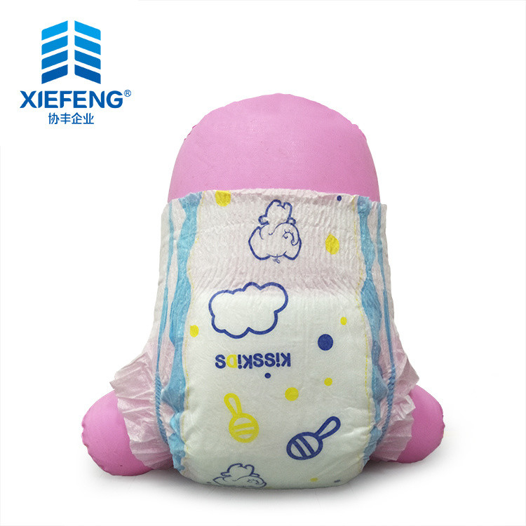 400 500 600 700ml Absorbency Dry Disposable Baby Diapers