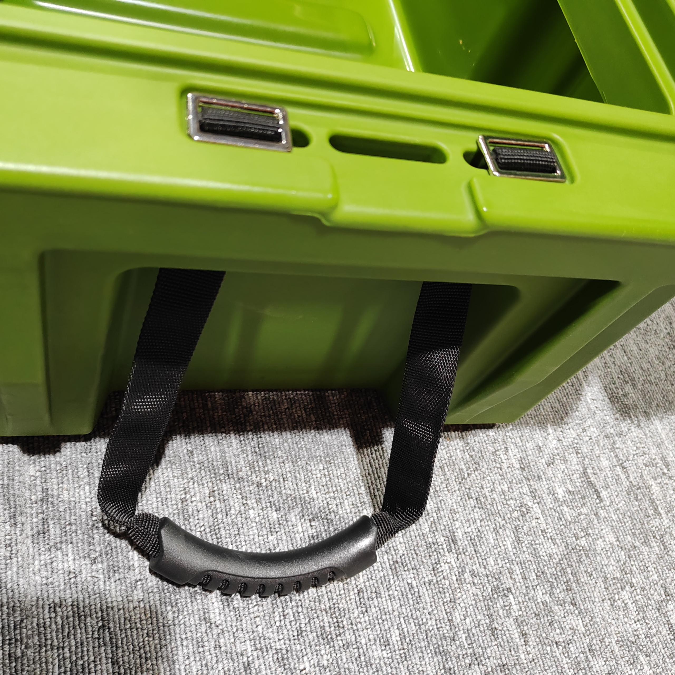 Green Rooftop Cargo Carrier Luggage Roof Rack Box OEM ODM