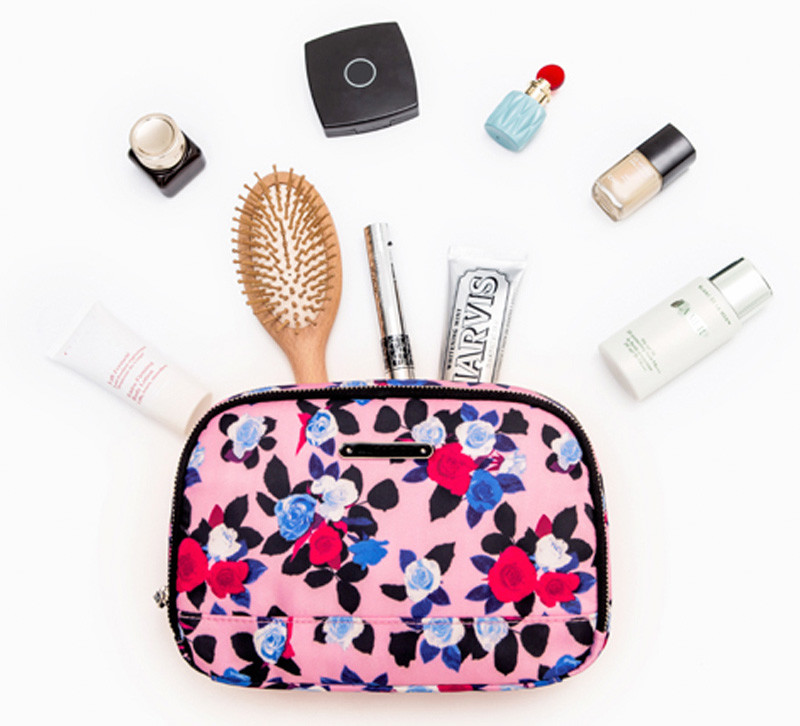 Customised Eco Friendly Waterproof Zipper Pouch Wash Makeup Bag