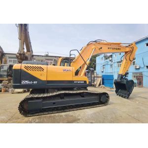 China Hyundai R225LC Used Crawler Excavator 22T 2019 Year on sale
