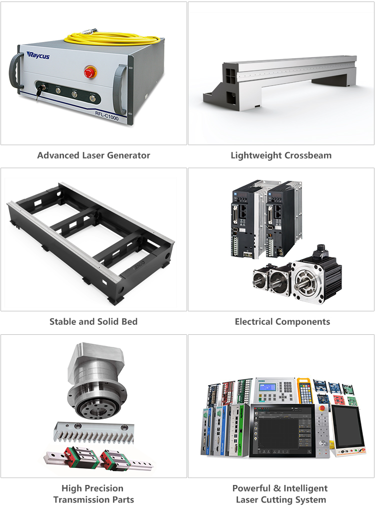 6020 Fully Enclosed Cnc Fiber Laser Cutting Machine 1000w