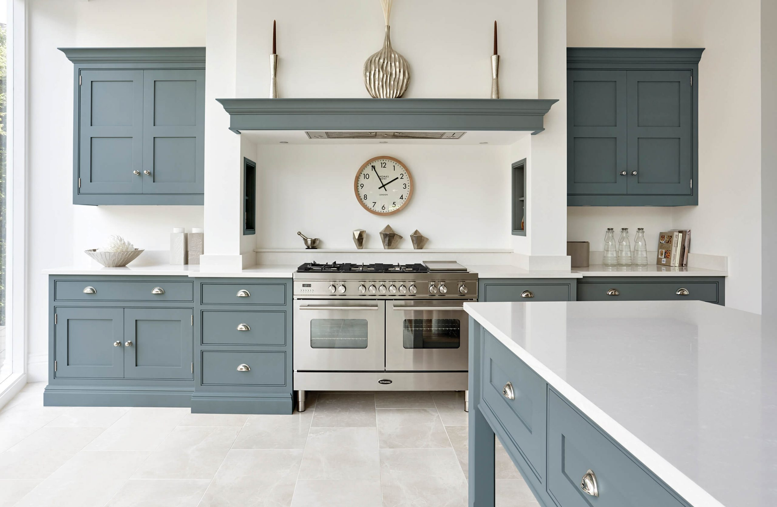Highly ODM/OEM Shaker Style Kitchen Cabinet for Custom High End Luxury Modern Kitchen