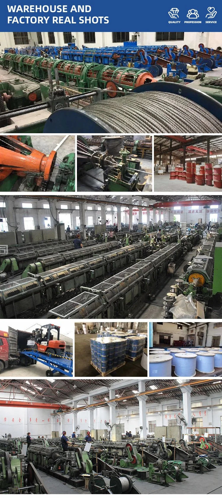 Single Lay Rope of Type Construction Standard AiSi 1x7 1 6 GOST 3063-80 Si Content % as per your request