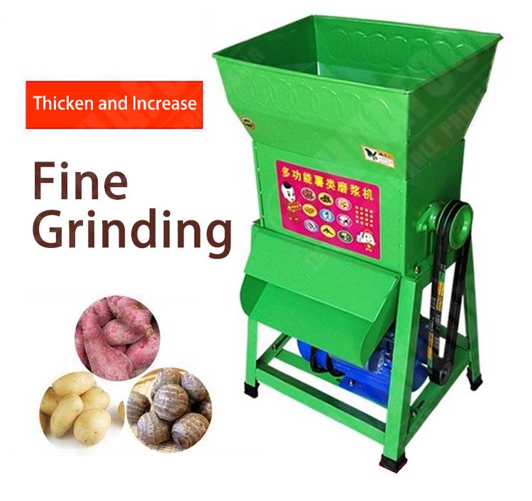 High Efficient Automatic Potato Ginger Grinder Machine Commercial Grains Grinding Machine Wheat Flour Mill Machine Flavour Grind