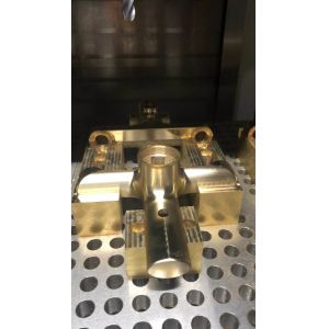 3 Axis PLC Controlled Faucet Polishing Machine For Zinc Die Casted Handle