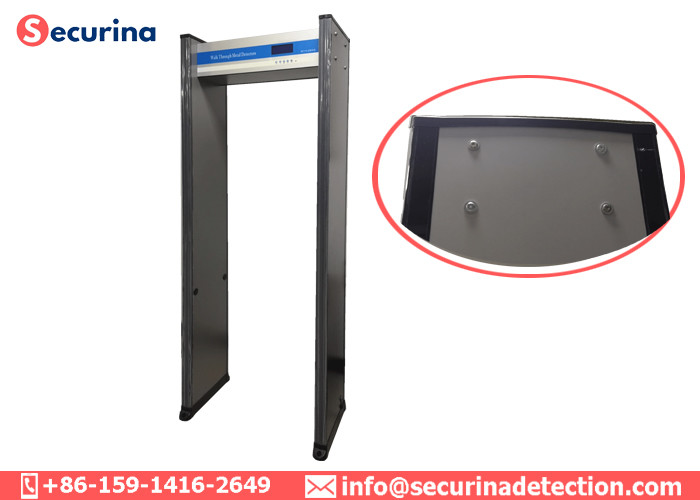 Airport Metal Detector Body Scanner Weapon Detection Walk Through 6 Detecting Zones
