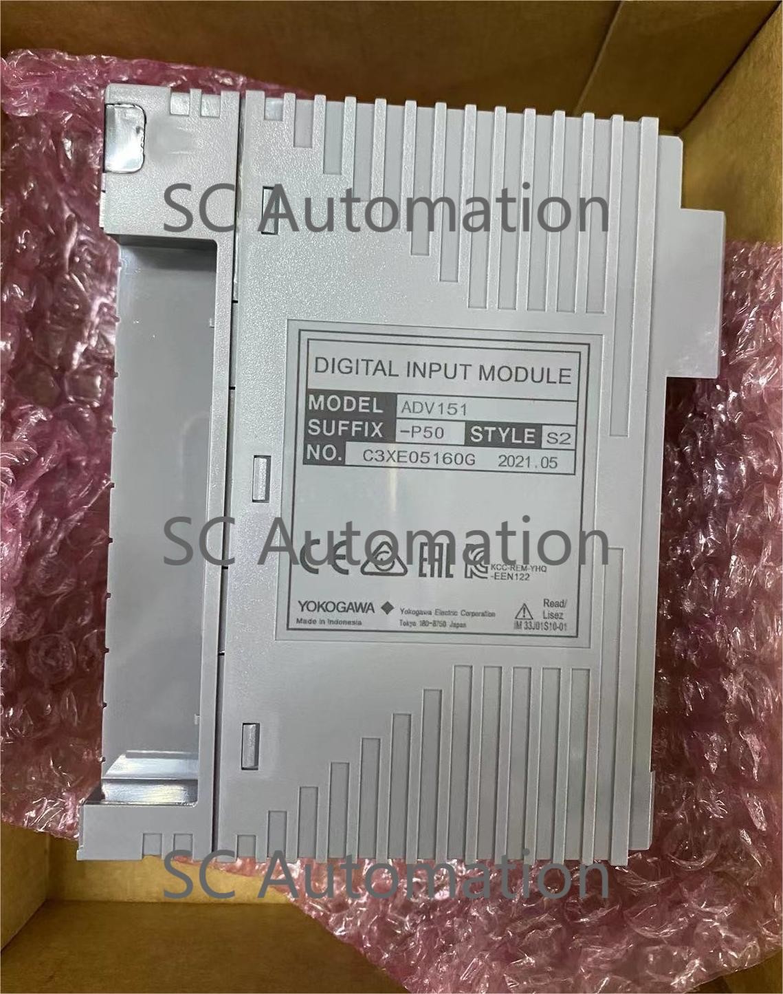  Yokogawa ADV151-P50 32-Channel Digital Input Module 24V DC Manufactures