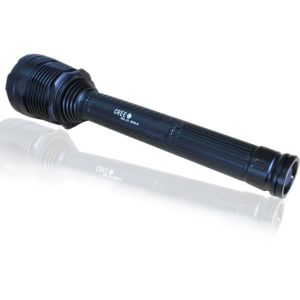Custom 5 - mode tactical rechargeable flashlight with Battery , 2400 lumen