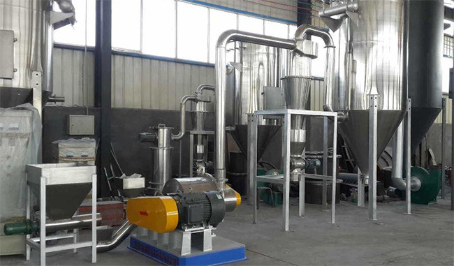 10 - 1500kg/H Electric Grinder Machine Ultrafine Pulverizers For Glass Quartz