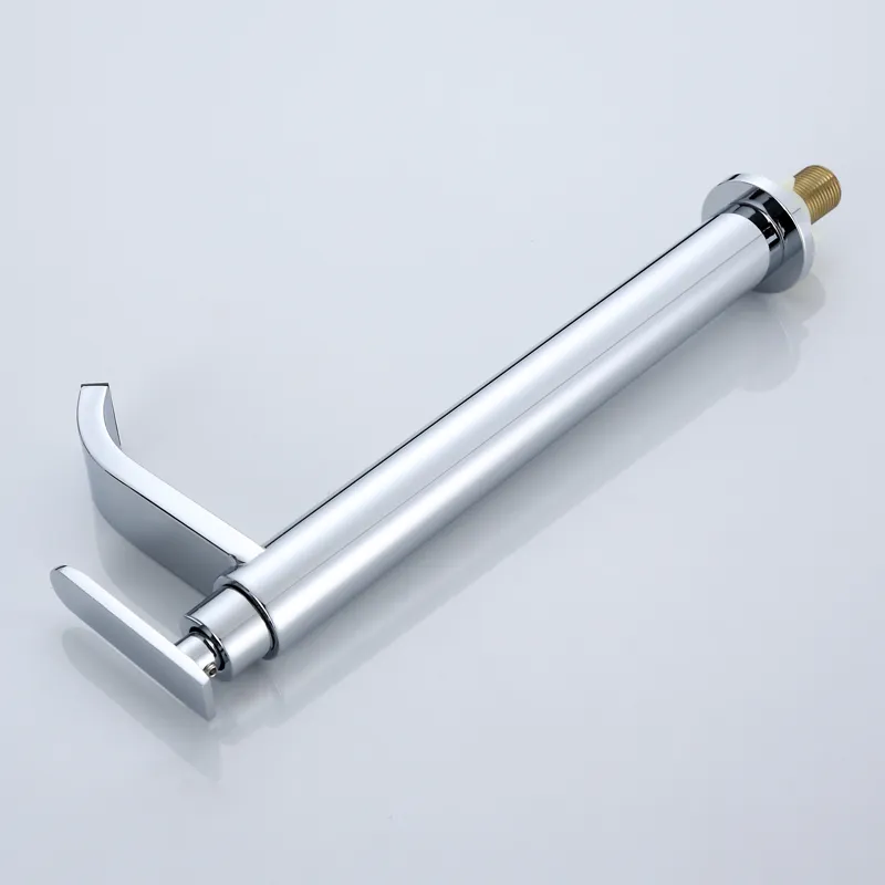 Bathroom Faucet With Diverter Single Hole Deck Mounted Hot And Cold Sink Water Mixer Tap