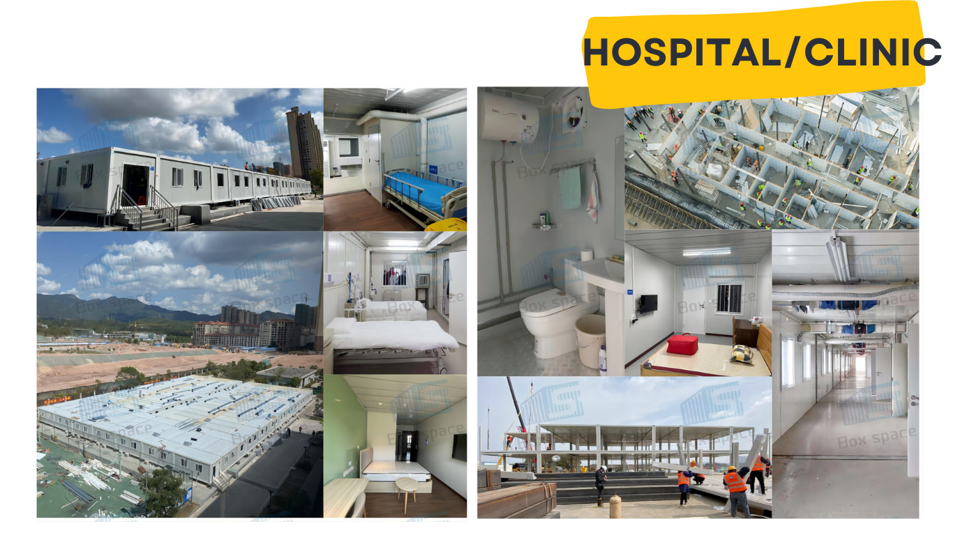 Flexible Container Temporary Housing