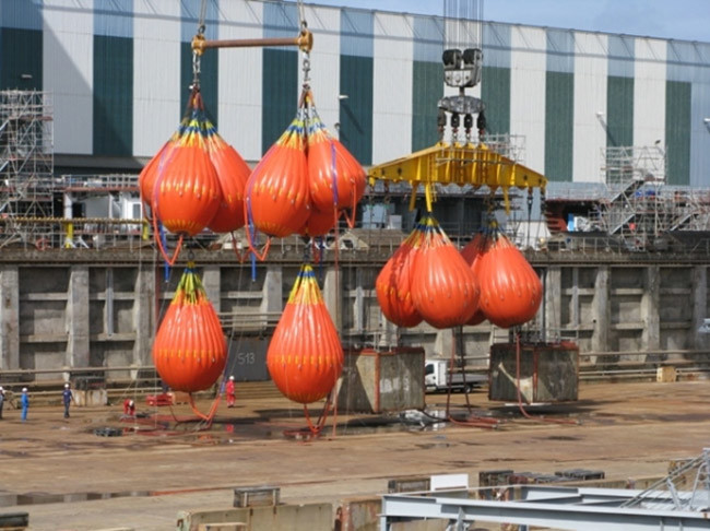 0.4mm-2.5mm PVC Water Bags For Crane Load Testing UV Resistant