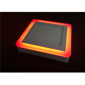 Red Edge Square Led Panel SMD Surface Mounting 960 Lumens Three Light Modes