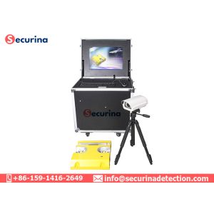 Mobile Car Surveillance Equipment , Under Vehicle Search System Multi Language