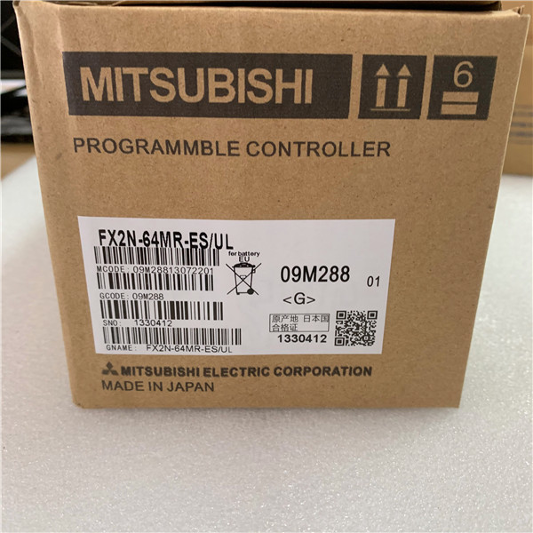 China FX2N-64MR-ES/UL Programmable Controller Plc Base Unit 2amp 40w on sale