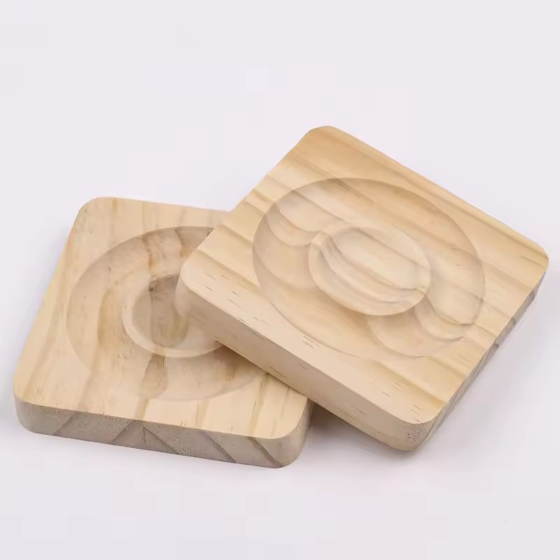 Wholesale Round Jewellery Wooden Bracelet Holder Beautiful Personal Trinket Display