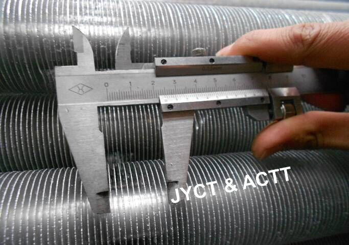 Copper Nickel Spiral Extruded Fin Tubes High Strength With OD 8-51mm