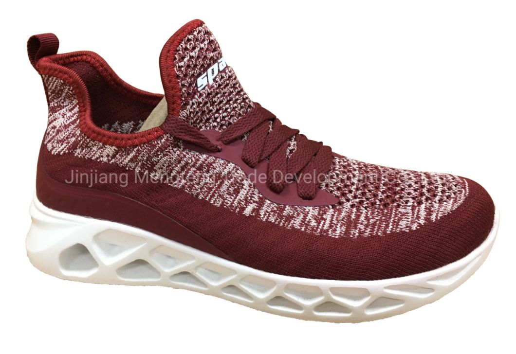 New Style Women′ S Fashion Shoes Suede Leather Sneaker Shoes Sport Shoes Walking Jogging Running Shoes Casual Shoes Flyknit Shoes