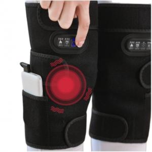 China Flexible thermal Heated Knee Pad Carbon fiber For Old Leg Pain Relief on sale