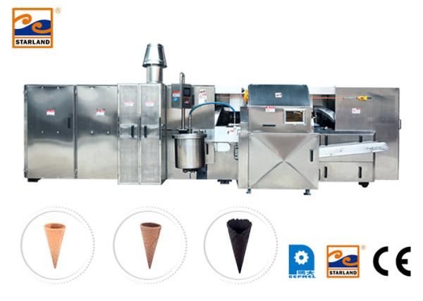 Multifunctional automatic rolling waffle baking equipment , 51 cast iron baking