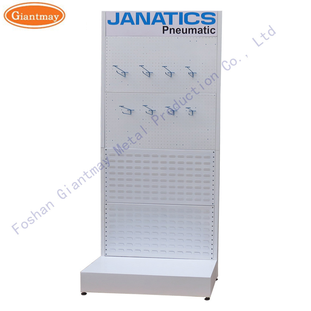 Metal Pegboard Hook Rack for Stores Retail Stand Display