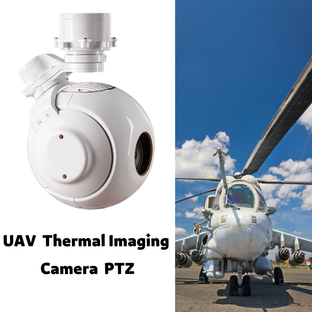 3 Axis 30x Continuous Zoom UAV Pod Gimbal 8KM Car Recognition Distance HXTS01T