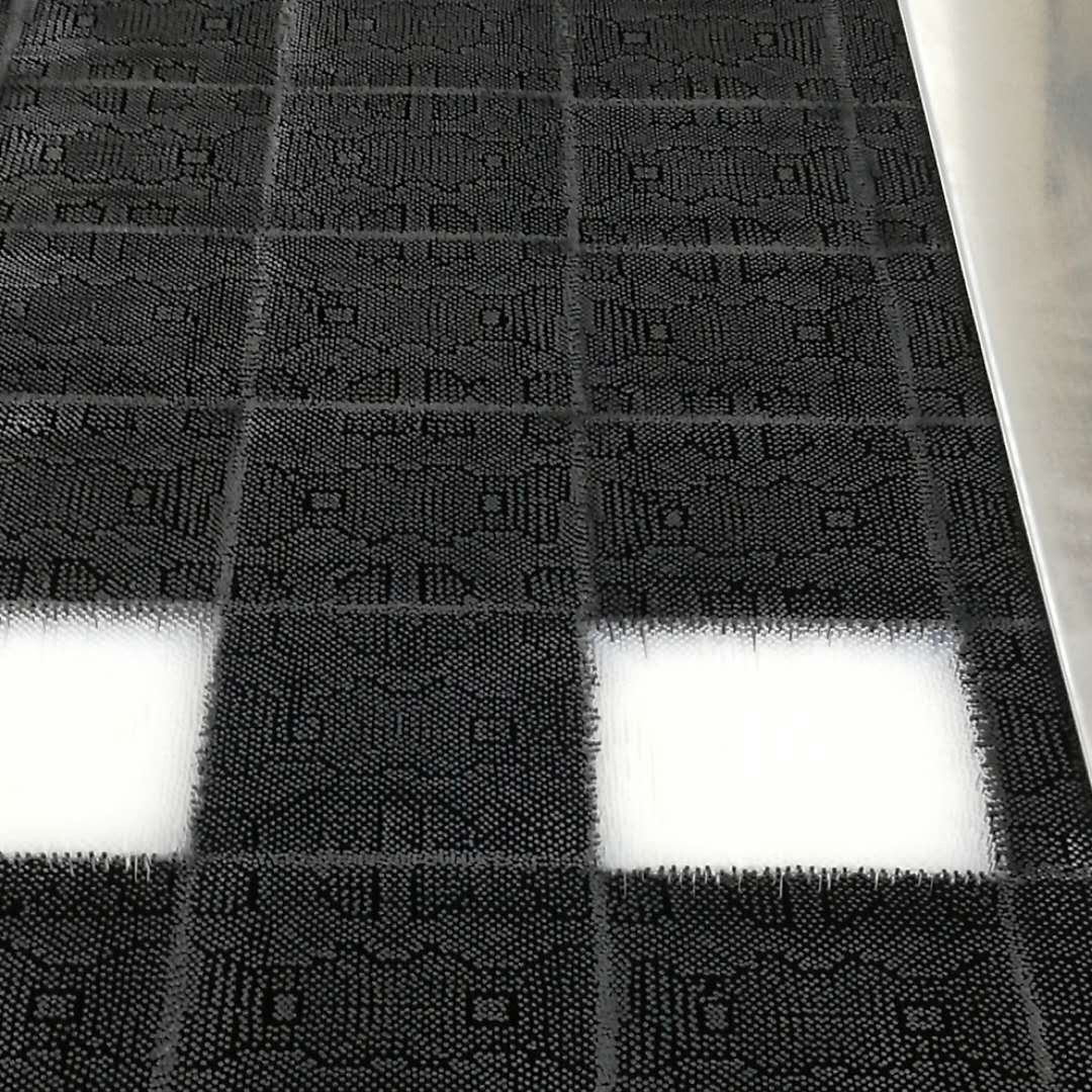 060548 1.6'' Black Nylon Bristle Block Suitable For Bullmer Auto Cutter