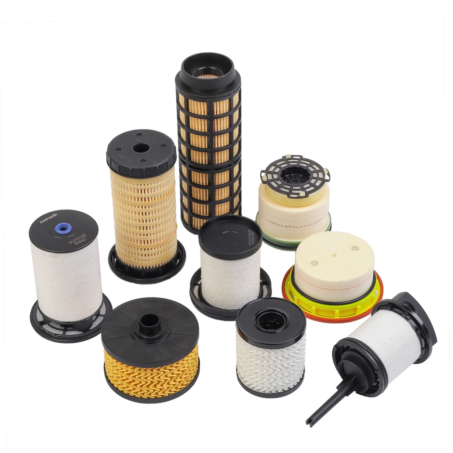 Semi- Adhesive Paper Auto Air Filter For Toyota Tundra 3.5t OE No. 17801-F4010