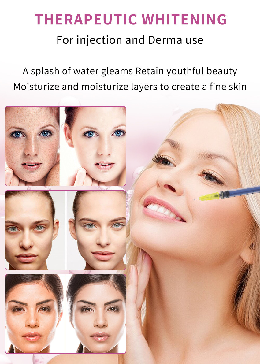 Customization OEM Whitening Injectable Face Serum For Skin Boosting & Mesotherapy
