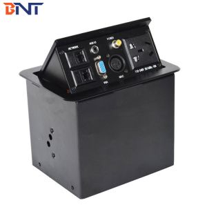 conference power data solution hydraulic pop up table electrical socket box