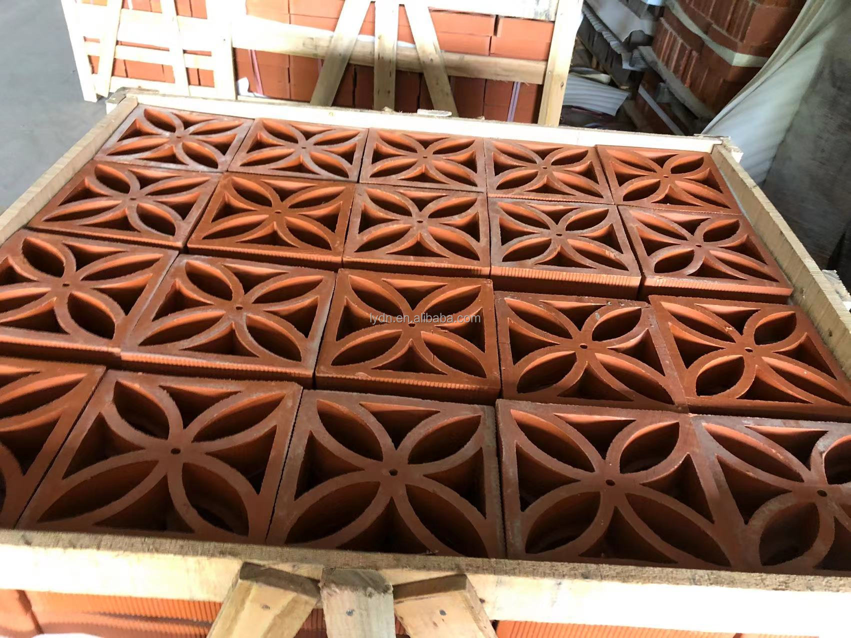 Cement Exterior Wall Blocks Decorative Sun Brick Artificial Hollow Bricks