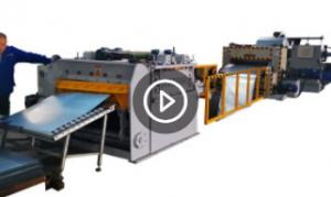  Aluminum Foil Emboss Machine 0-30m/Min 0.02-0.1mm Manufactures