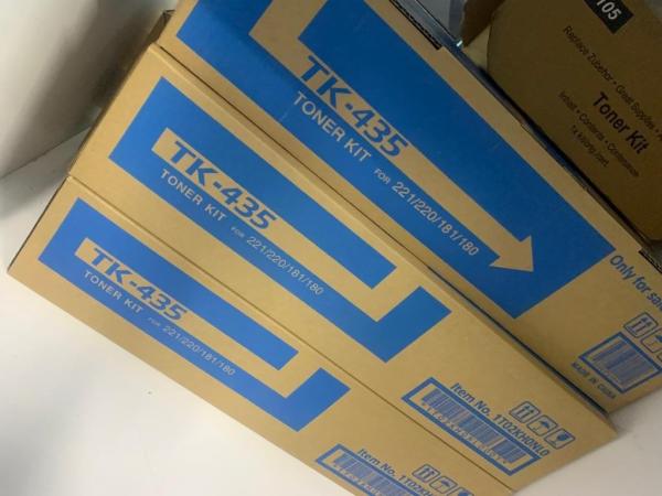 Kyocera TK-435 Black Toner Cartridge for Printers Kyocera Taskalfa 180, 181, 220