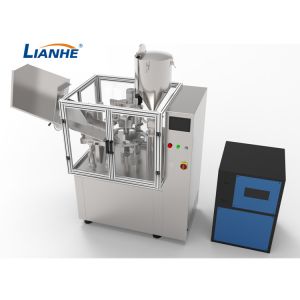 ISO Leakproof Toothpaste Packaging Machine , SUS304 Ointment Filling Machine