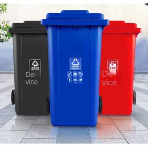 200 Liter Wheelie Recycle Binplastic Dustbin Plastic Dustbin with Pedal Manufactures