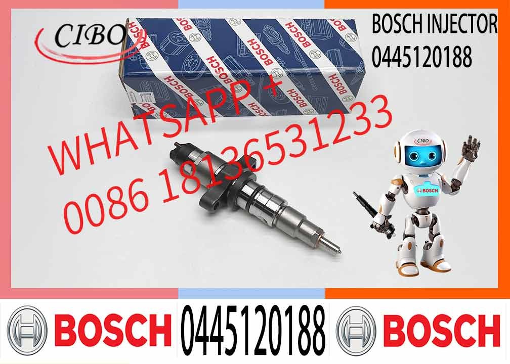 0445120188 4994928/68086182/098643 Injector 0 445 120 188 Nozzle DLLA146P2124 Valve F00RJ01714 F00RJ02004